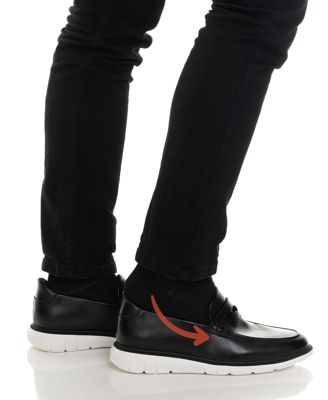 Men's Empire Street Hands-Free Slip On Technology Lightweight Penny Loafers