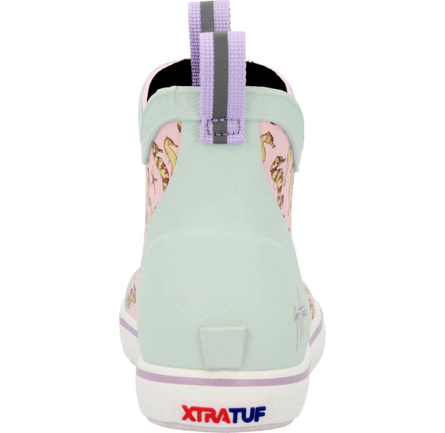 Детские ботинки XTRATUF Ankle Deck Boot Guy Harvey, цвет: Розовый — фото 7