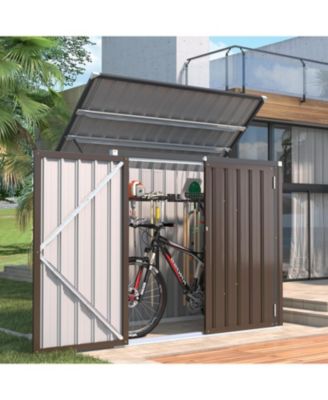 46 Cu.Ft Outdoor Trash Can Storage Shed