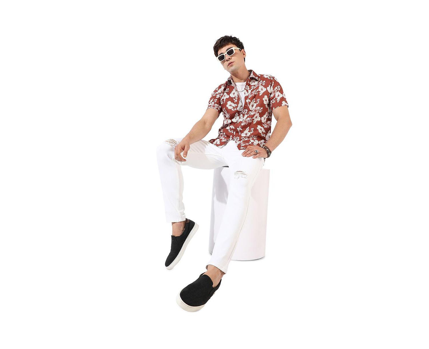 Men's Printed Casual Shirt