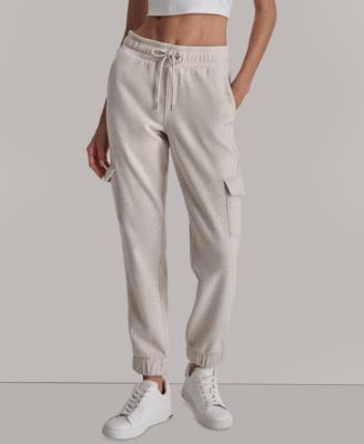 Women's Studded-Logo Cargo Joggers