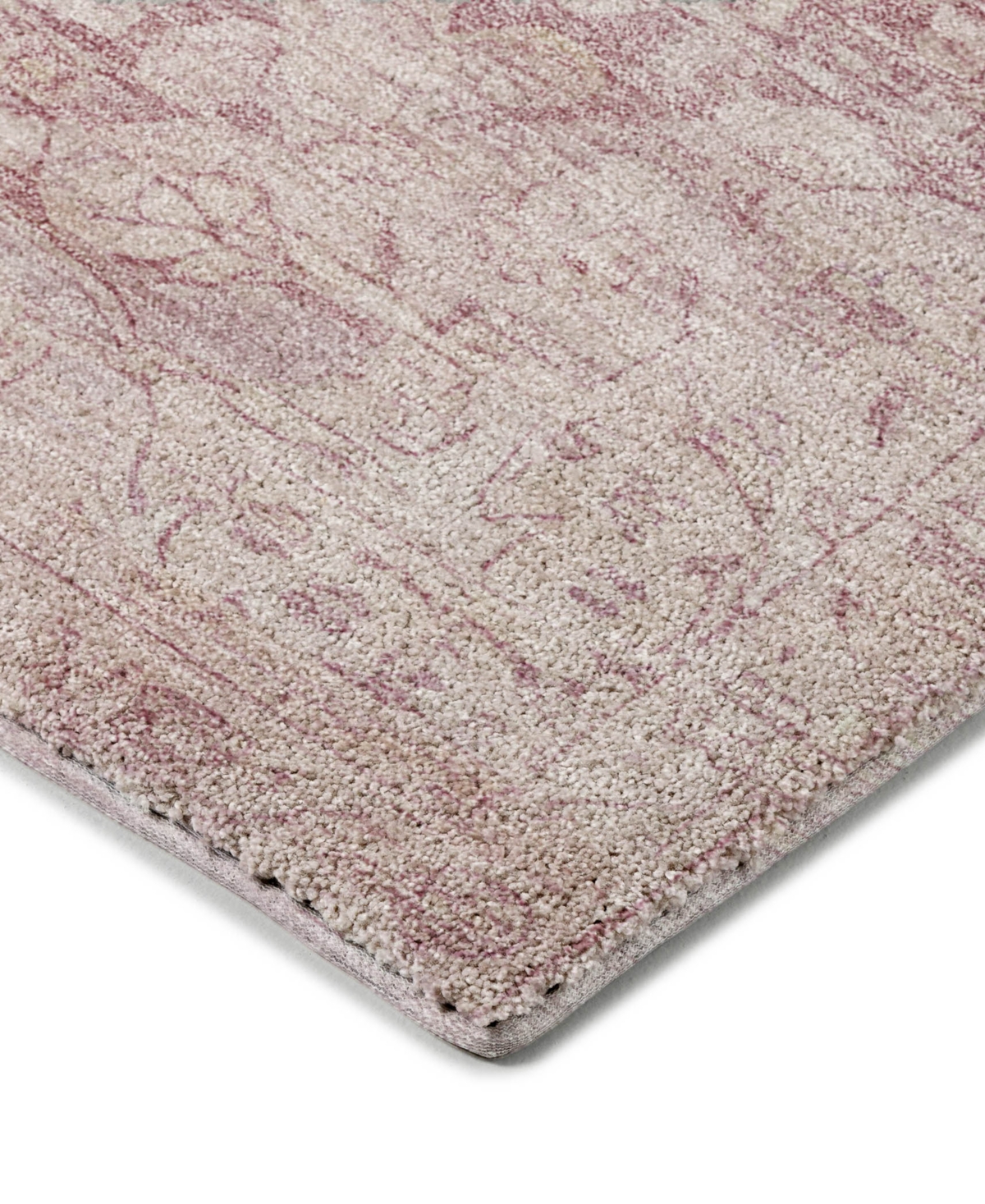 Dalyn Tabrook Tb5 2'3"x7'6" Runner Area Rug In Pink