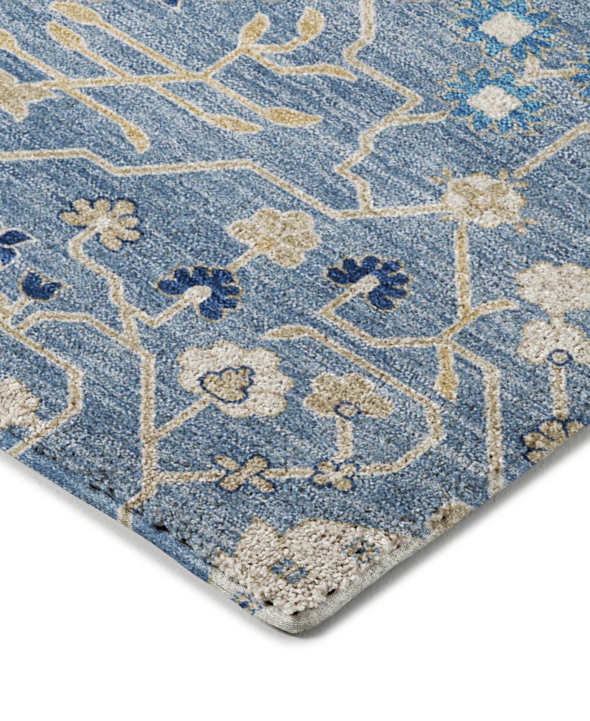 Dalyn Tabrook Tb12 2'3"x7'6" Runner Area Rug In Blue