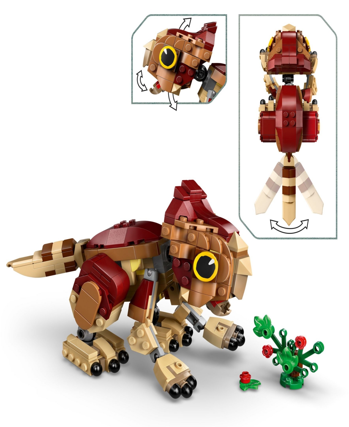 Lego Jurassic World Baby Dinosaur Dolores Toy 76970, 339 Pieces In Multi
