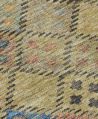 Solace Washable SL6 2'3"x7'6" Runner Area Rug