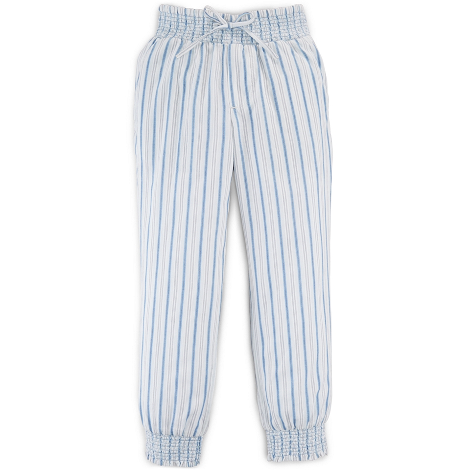 Ralph Lauren Little Girls Striped Cotton Pants   Leggings & Pants