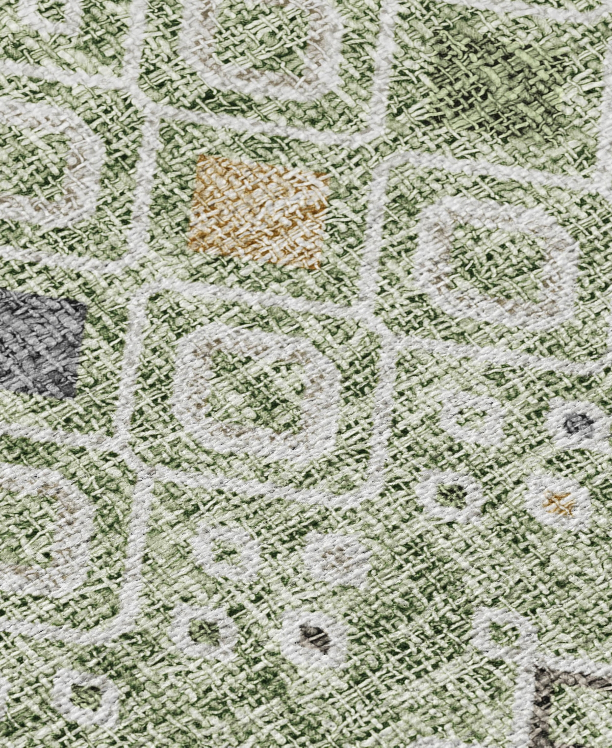Dalyn Portico Po4 2'3"x7'6" Runner Area Rug In Green