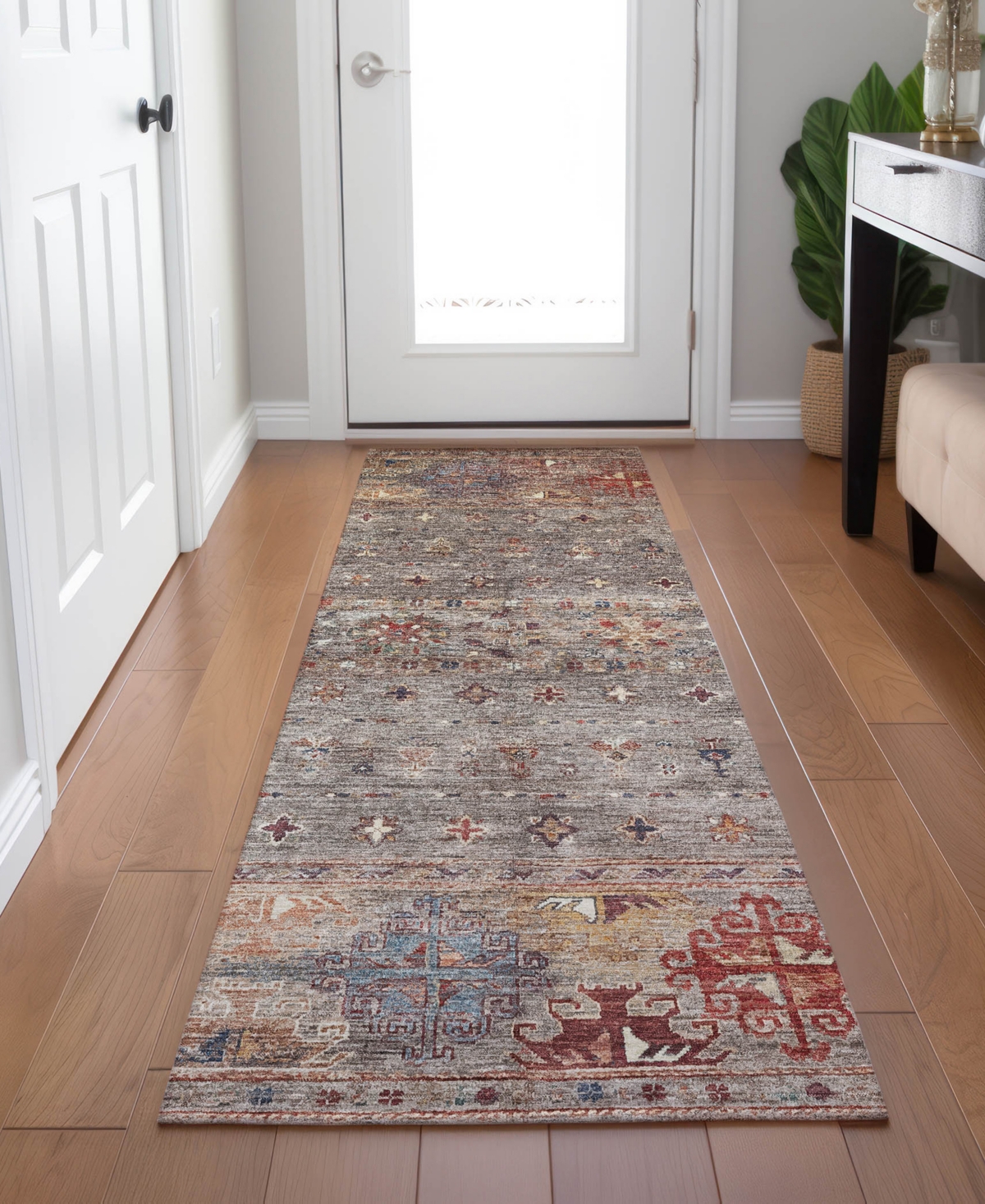 Dalyn Karaj Kj5 2'3"x7'6" Runner Area Rug In Multi