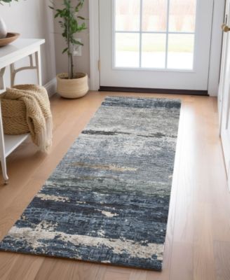 Nouveau Washable NV3 2'3"x7'6" Runner Area Rug