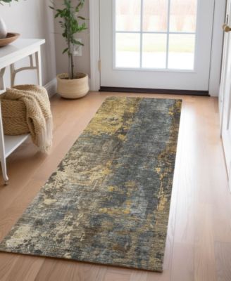 Nouveau Washable NV12 2'3"x7'6" Runner Area Rug