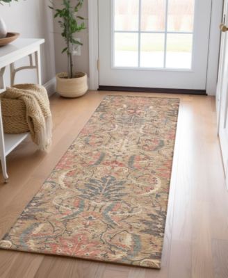 Solace Washable SL7 2'3"x7'6" Runner Area Rug