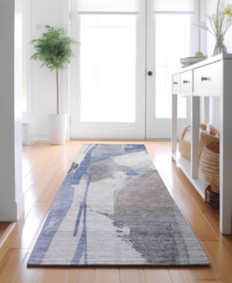 Ravenna Washable RN7 2'3"x7'6" Runner Area Rug