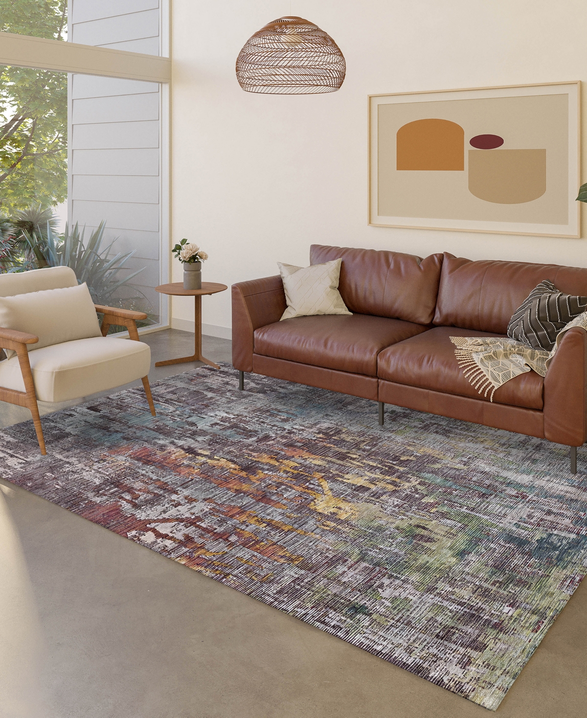 Dalyn Kochi Kc8 2'6"x3'10" Area Rug In Multi