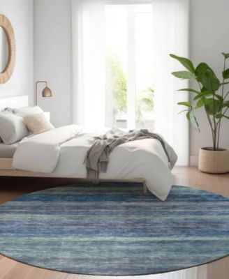 Kochi Washable KC5 8'x8' Round Area Rug