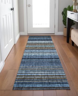 Portico Washable PO2 2'3"x7'6" Runner Area Rug