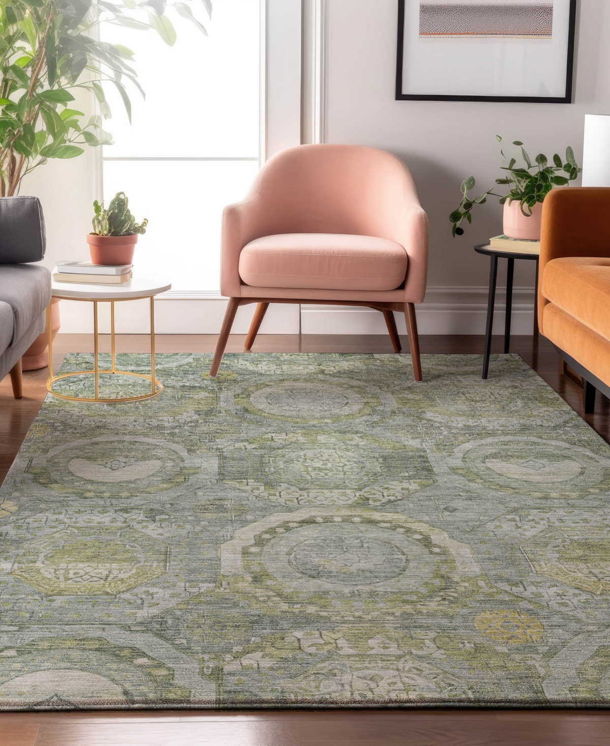 Dalyn Tabrook Tb14 2'6"x3'10" Area Rug In Green
