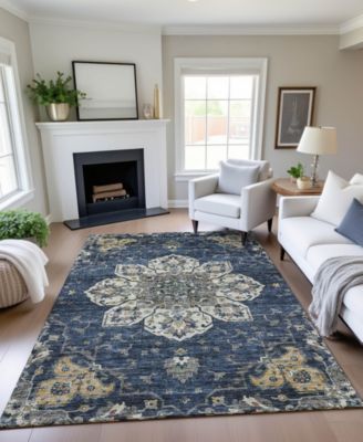 Silk Road Washable SR6 3'x5' Area Rug