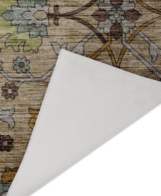 Silk Road Washable SR1 2'3"x7'6" Runner Area Rug