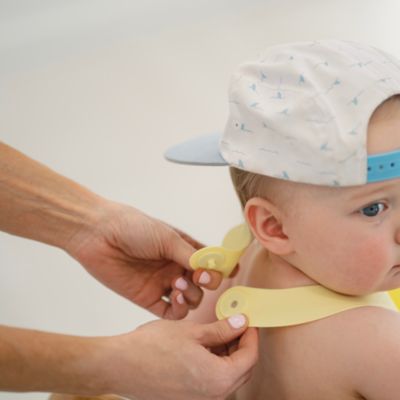 Baby Unisex Magnetic Silicone Bib