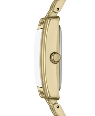 Women's Quartz Three-Hand Gold Alloy Watch Set, 36mm