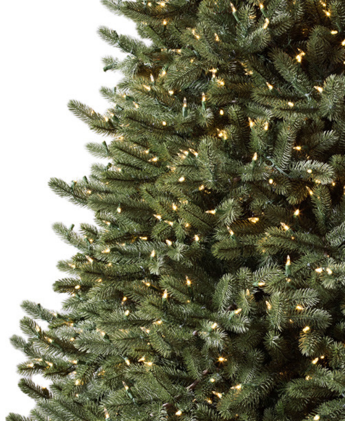 Balsam Hill Vermont White Spruce Pre-lit Artificial Tree In Green