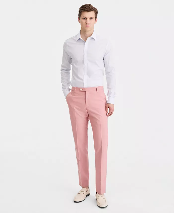 Men's Modern-Fit TH Flex Stretch Cotton Suit Separate Pants - thumbnail 9