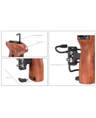 3323 Threaded Side Handle with Record Start/Stop Remote Trigger