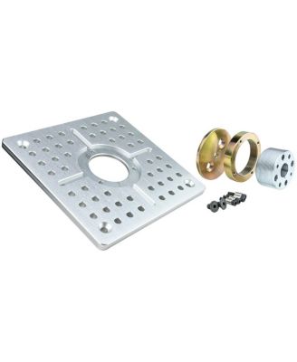 10x10x1/2" Mitchell Cheese Plate with 3/8" Holes