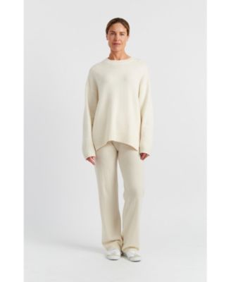 Women's Pure Cashmere Crew Neck Sweater