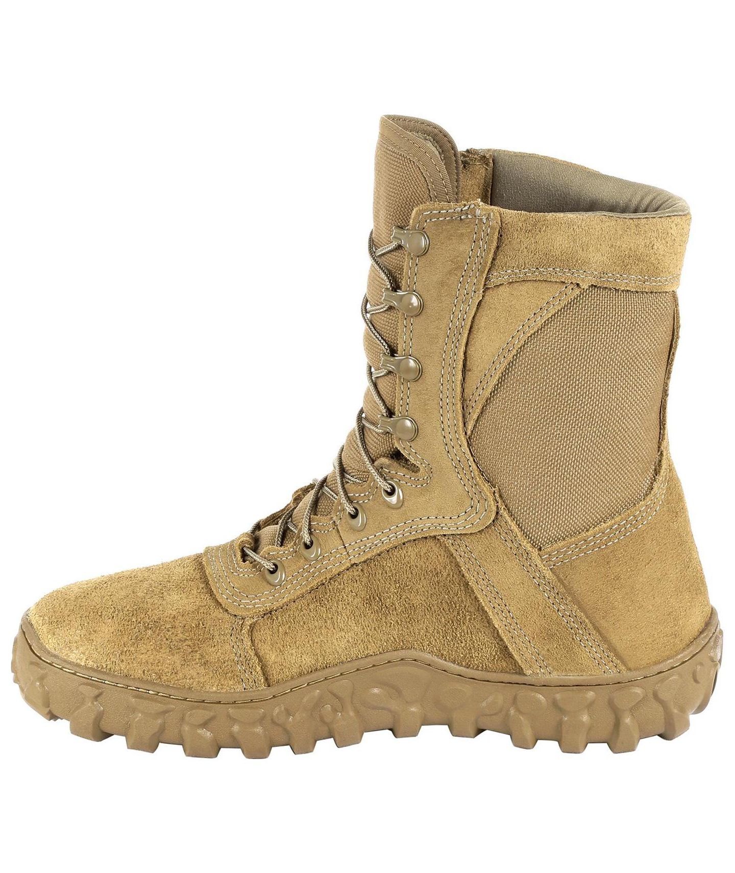 Мужские ботинки ROCKY S2V Waterproof 400G Insulated Military Boot, цвет: Коричневый — фото 6