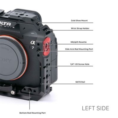 Pro Full Camera Cage Kit for Sony a7 IV, Black