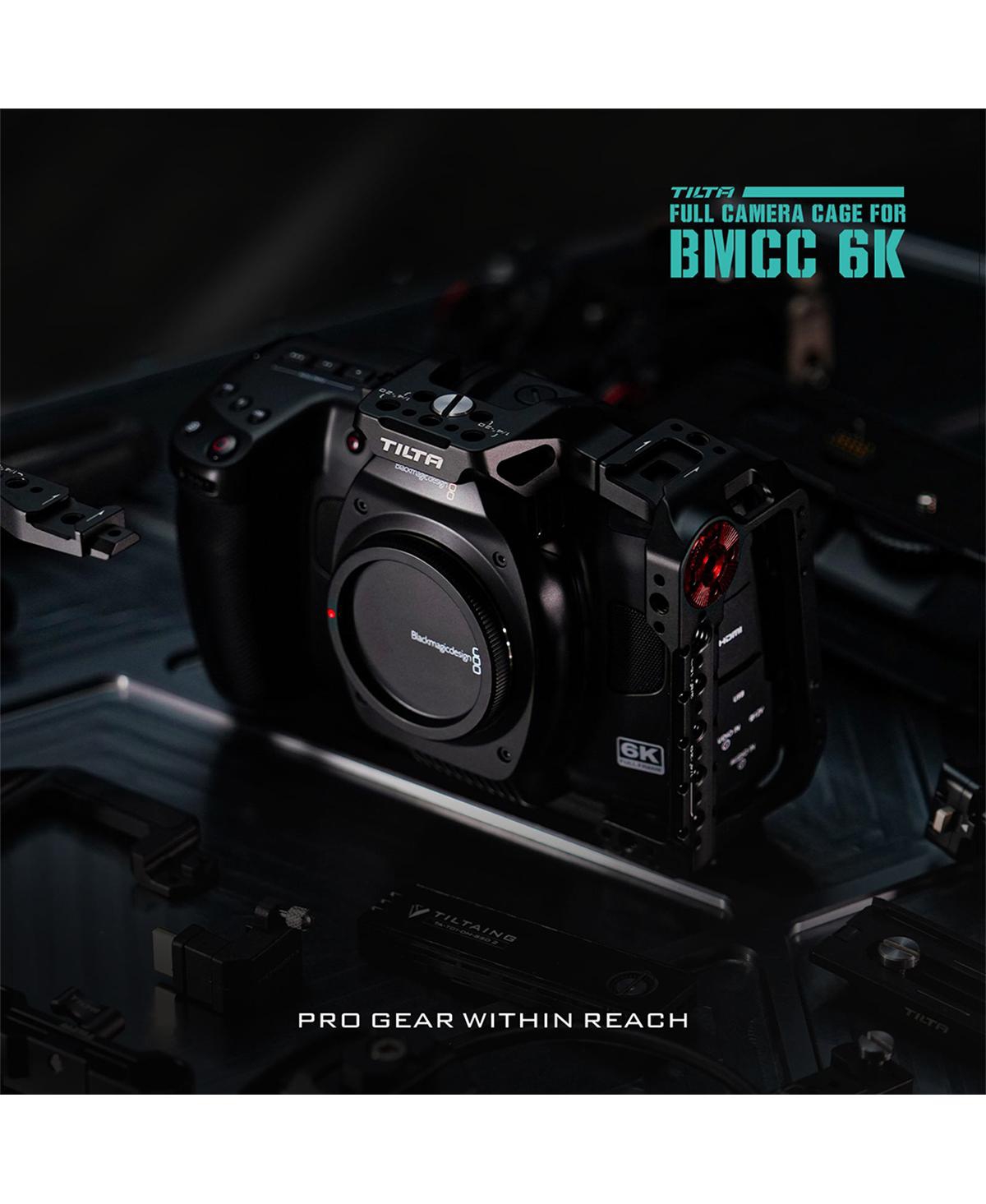 Tilta Full Camera Cage Basic Kit for Bmcc 6K, Black