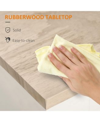 Black Kitchen Companion: Utility Cart with Wheels, Drawer &amp; Cabinet