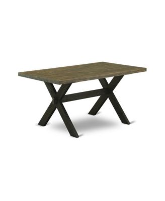 7-Pc Wood High Back and a Rectangular kitchen dining table set