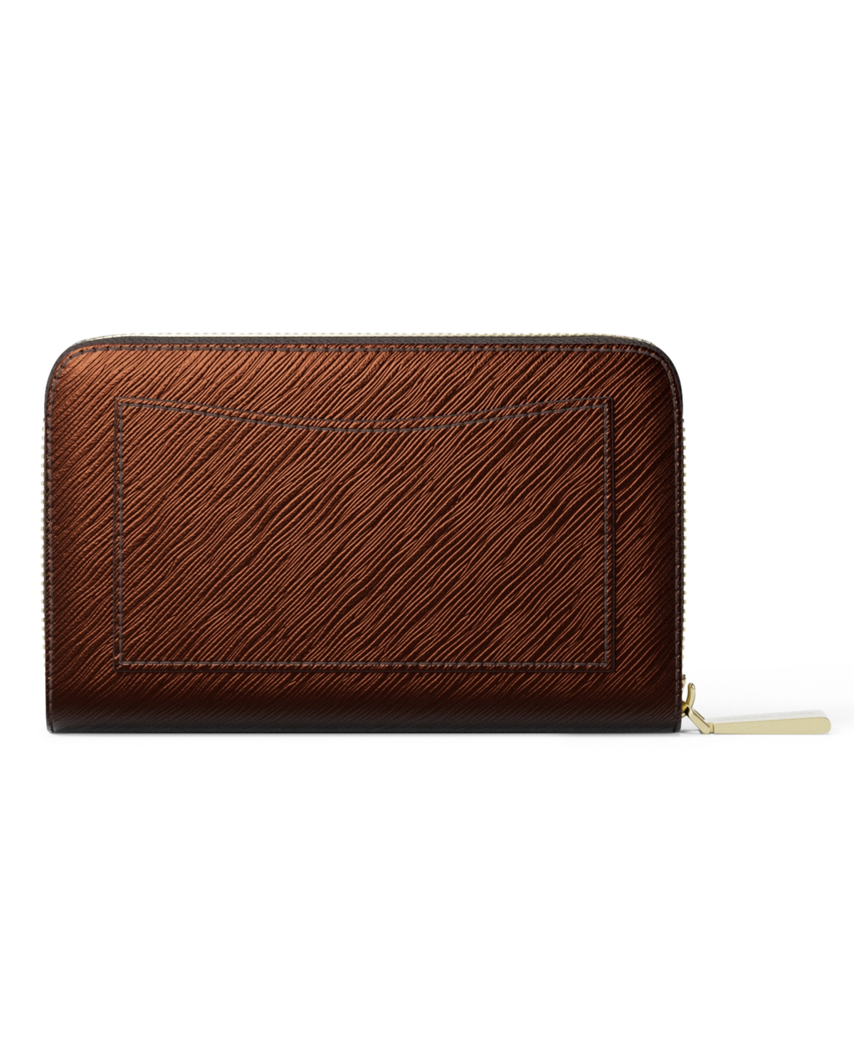 Michael Kors Women's Jet Set Small Zip Around Card Case In Brown