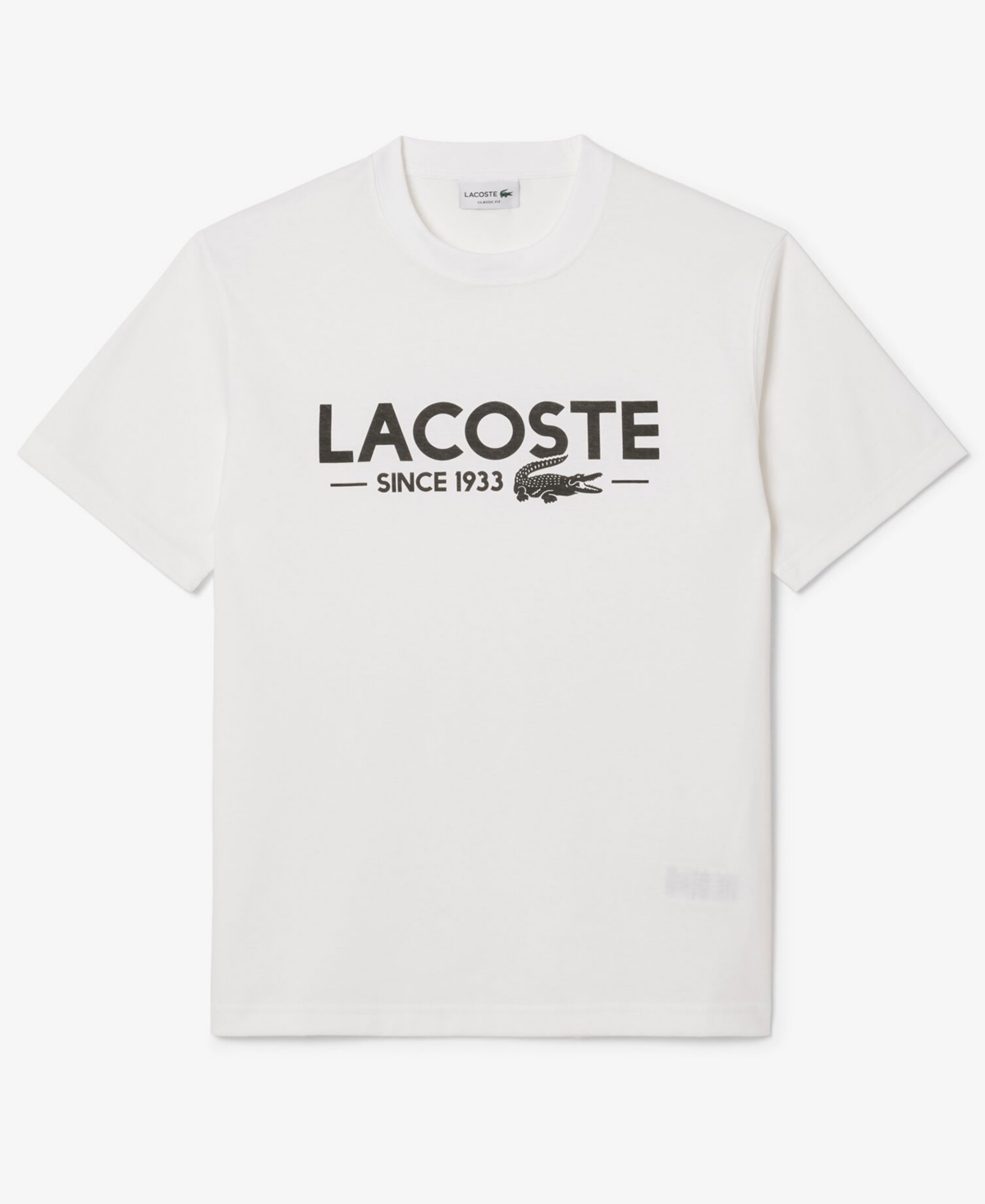 Lacoste Men's Classic-fit Logo Graphic T-shirt In White