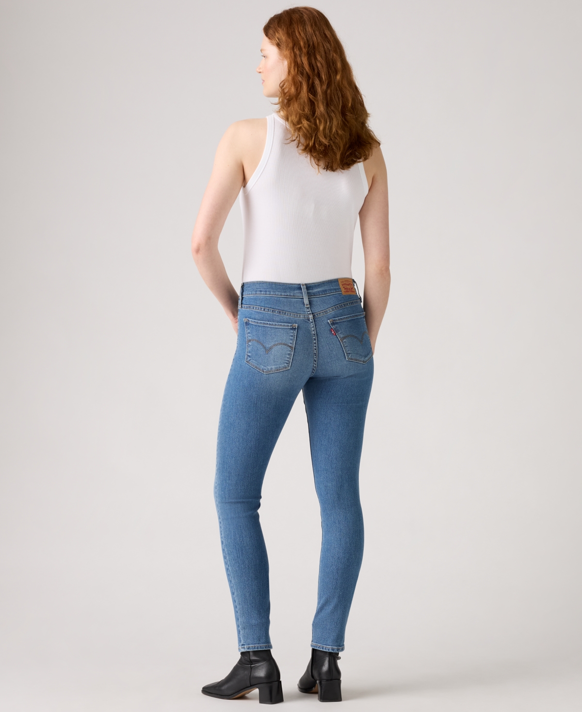 Levi's Women's 311 Mid Rise Shaping Skinny Jeans In Blue