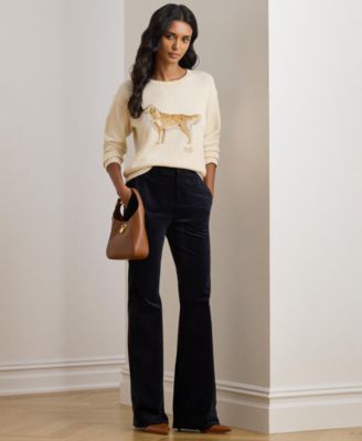 Women's Cotton Dog  Sweater