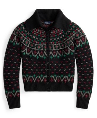 Women's Fair Isle Long-Sleeve Cardigan