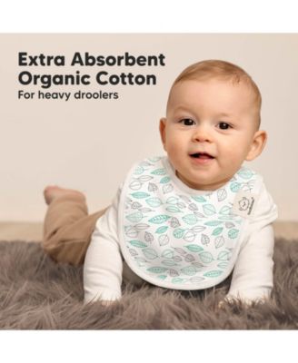 8pk Baby Bibs for Boy, Baby Drool Bib for Baby Boys and Girls, Infant Teething Bibs