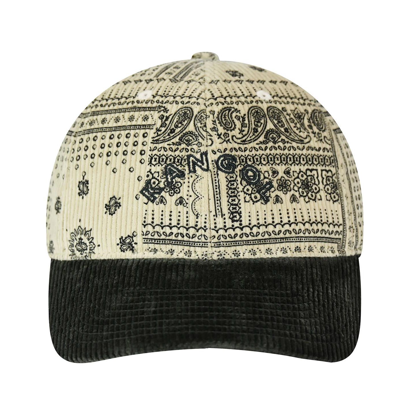 Мужская кепка Kangol FlexFit Cord Baseball & Sport, цвет: Кремовый — фото 2