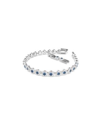 Swaroski Una Angelic Rhodium Plated Tennis Bracelet