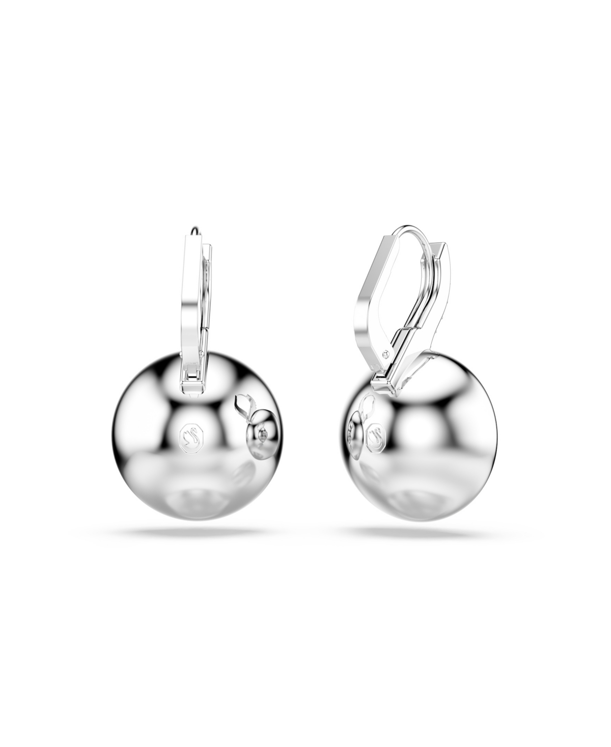 Swarovski Millenia Rhodium Plated Drop Earrings In Metallic