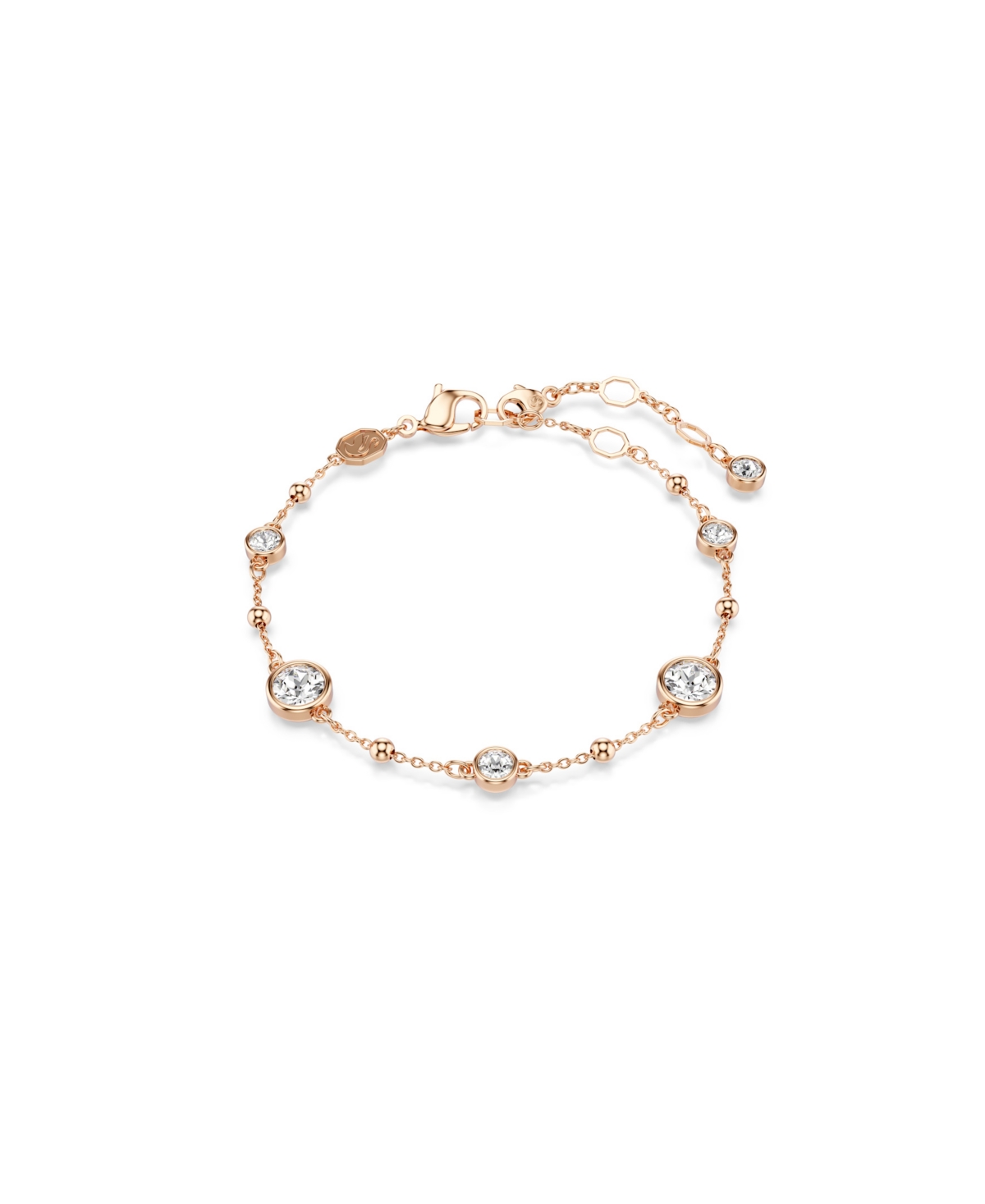 Swarovski Swaroski Imber Rose Gold-tone Plated Bracelet In Gold