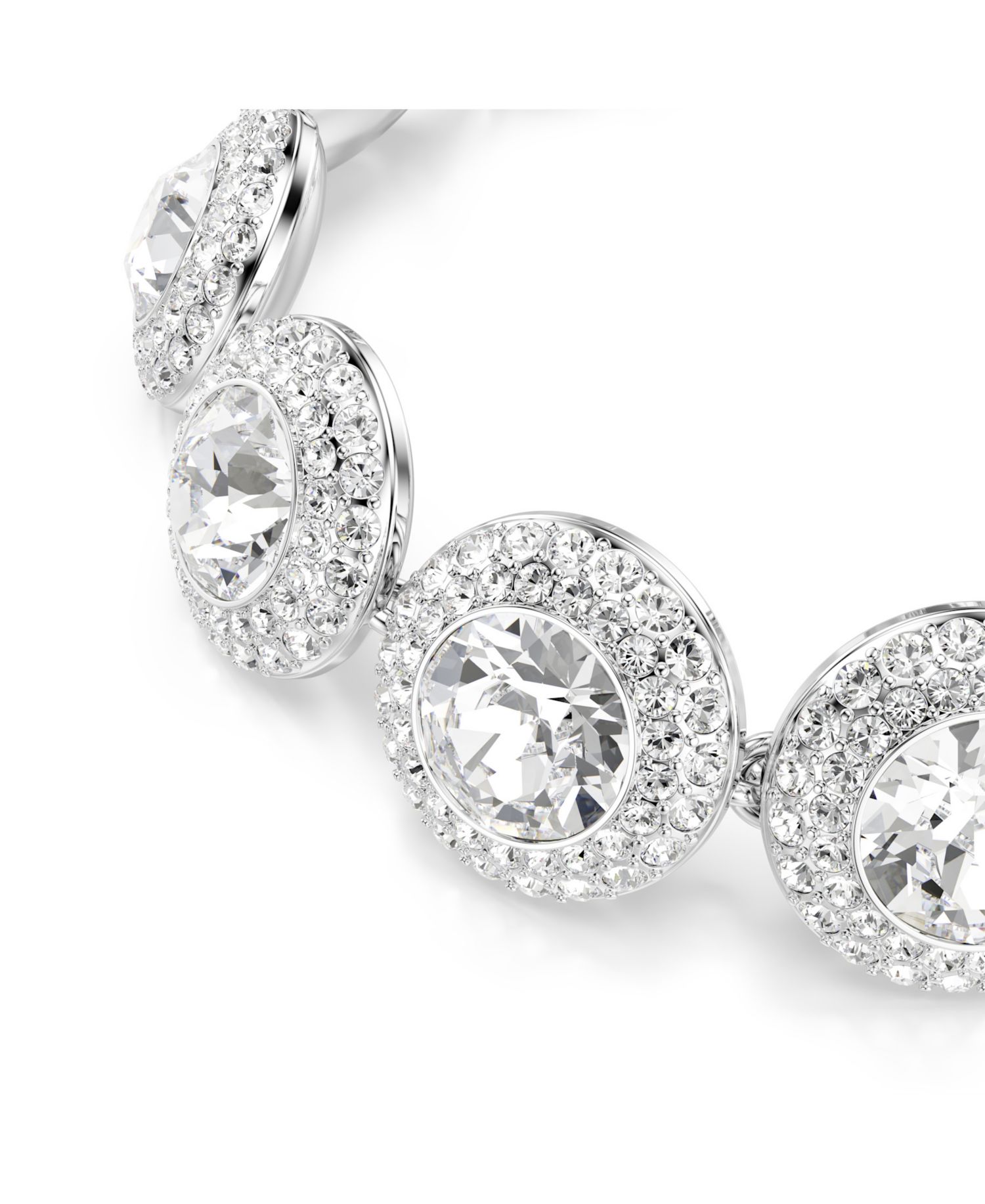 Swaroski Una Angelic Rhodium Plated Bracelet