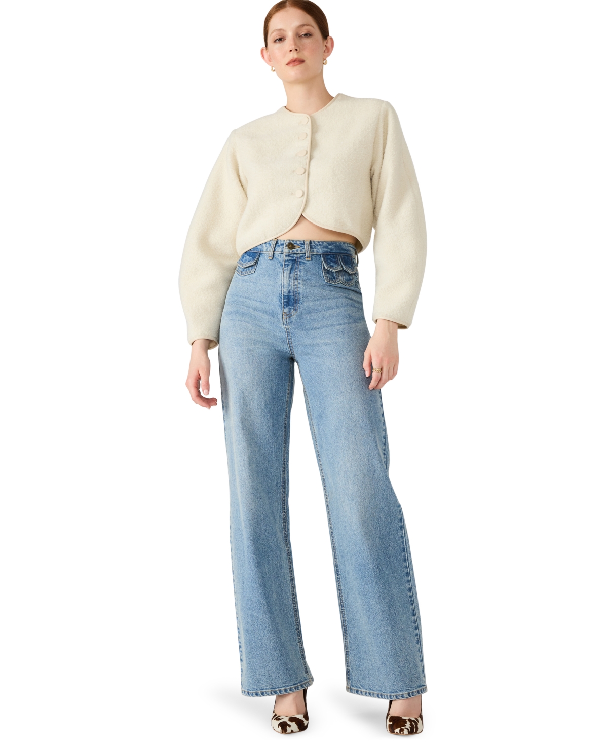 Steve Madden Women's Emili Long Sleeve Jacket