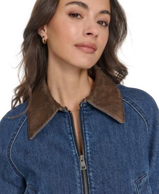 Women's Front Zipper Barn Jacket