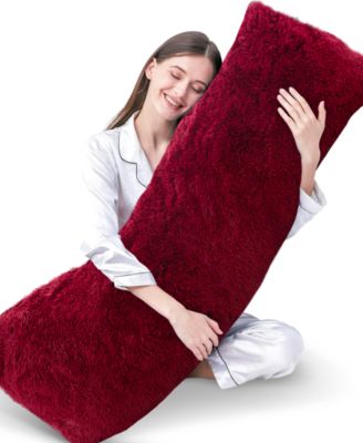 Faux Fur Body Pillow, 20" x 54"