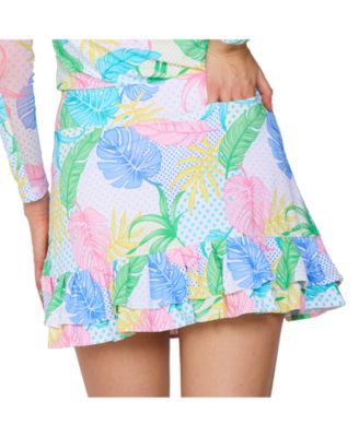 G Lifestyle Double Ruffle Skort