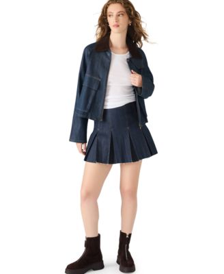 Women's Joan Pleat Detail Mini Skorts